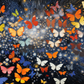 Colorful Butterflies Ans Stars  Diamond Painting Kits