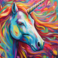 Unicorn And Bright Colors