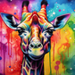 Close Up Fun Giraffe