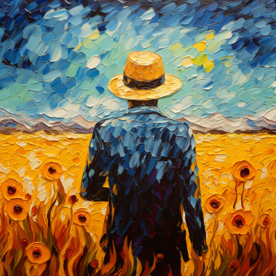 A Man On A Walk