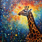 Proud Giraffe  Diamond Painting Kits