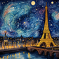 Paris On A Starry Evening