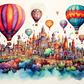 Playful Hot Air Balloon Festival