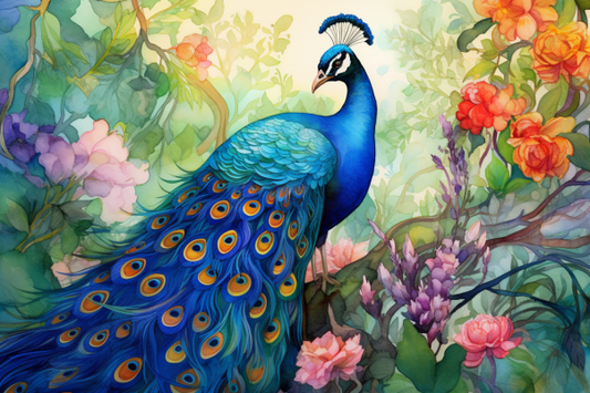 Delicate Peacock