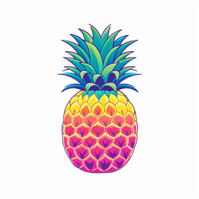 Smooth Pineapple  Diamond Painting Kits