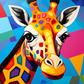 Color Pop Giraffe