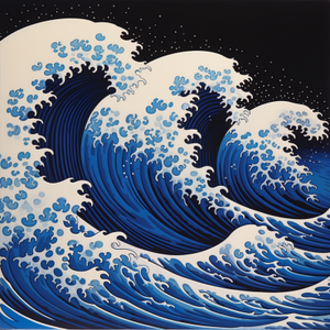 Close Up Ocean Waves
