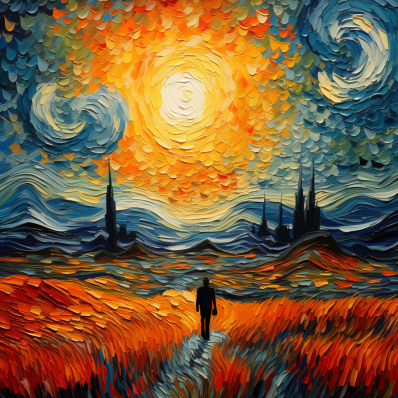Walking In A Field