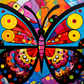 Bold Butterfly  Diamond Painting Kits