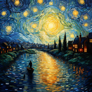 Rowing A Boat Gently Down The Stream