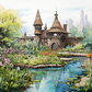 Watercolor Castle
