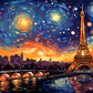 Paris On A Starry Night
