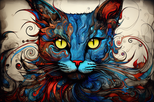 Majestic Cat   Diamond Painting Kits