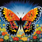 Bold Fun Butterfly  Diamond Painting Kits