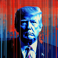 Red White And Blue Donald Trump  Diamond Painting Kits