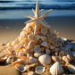 Seashell Christmas Tree  Diamond Painting Kits