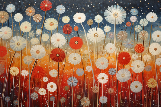 Sunset Floral Fiesta