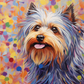 Sweet Yorkie Art