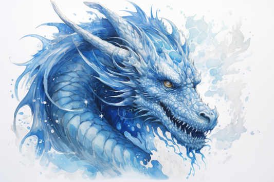 Ice Blue Dragon