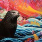 Otter And Magnificent Sea