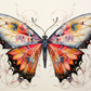 Artsy  Watercolor Butterfly  Diamond Painting Kits