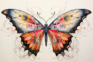 Artsy  Watercolor Butterfly  Diamond Painting Kits