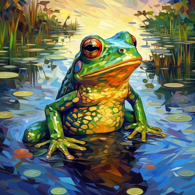 Calm Frog