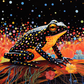 Frog With Polka Dots
