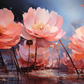 Whimsical Pink Peonies