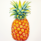 Pretty Simple Pineapple  Diamond Painting Kits