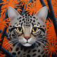 Bold Bengal Kitty  Diamond Painting Kits