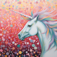 Unicorn Surrounded By Glowing Magic