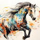 Beautifully Painted Horse