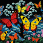 Bold Butterfly Daydream  Diamond Painting Kits
