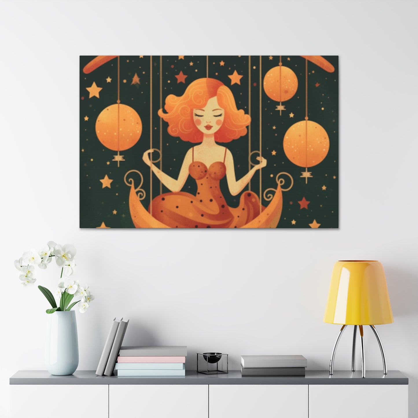 Lofi Style, Super Chill Libra - Large Wall Art