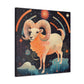 Lofi Style Strong Aries, - Large Wall Art