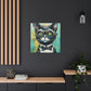 Fancy Cat ,steampunk Style - Large Wall Art