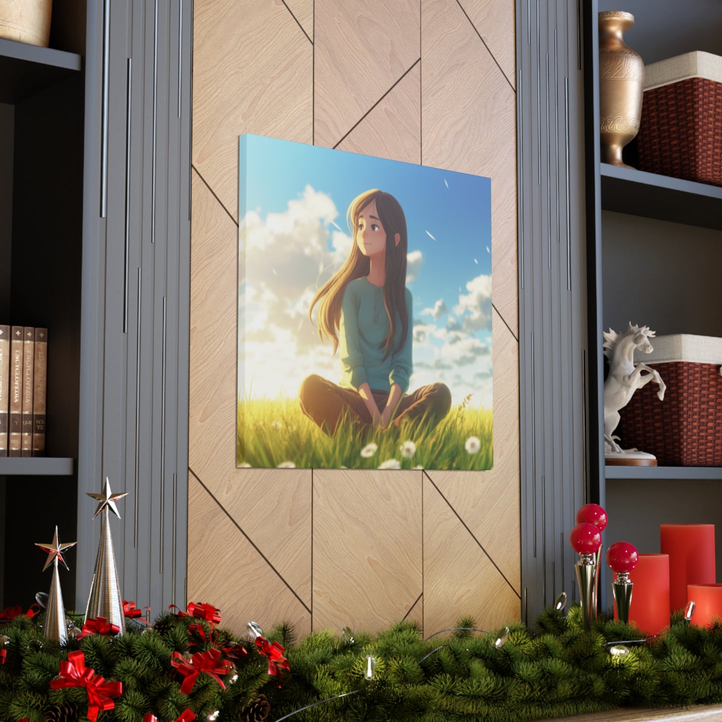 Sunshine And Grass- Large Wall Art