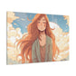 Deep Breaths In Sunshine - Large Wall Art