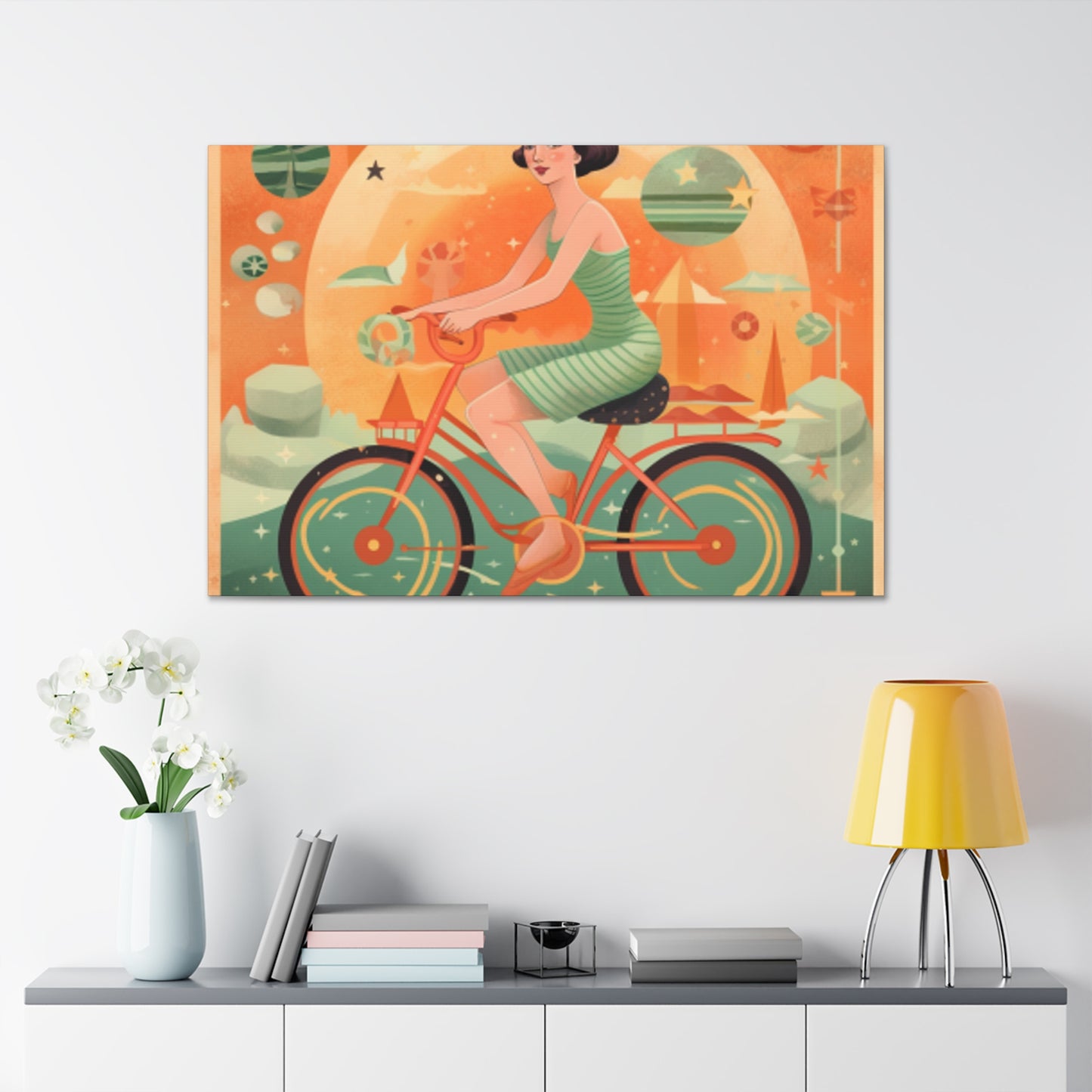 Lofi Style Mercury On The Go- Large Wall Art