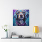 Space Dog Daydreaming - Large Wall Art