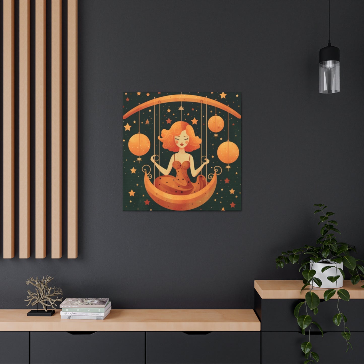 Lofi Style, Super Chill Libra - Large Wall Art