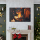 How Fire Dragon Reads At Night- Large Wall Art