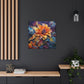 Psychedelic Yellow Flower - Large Wall Art