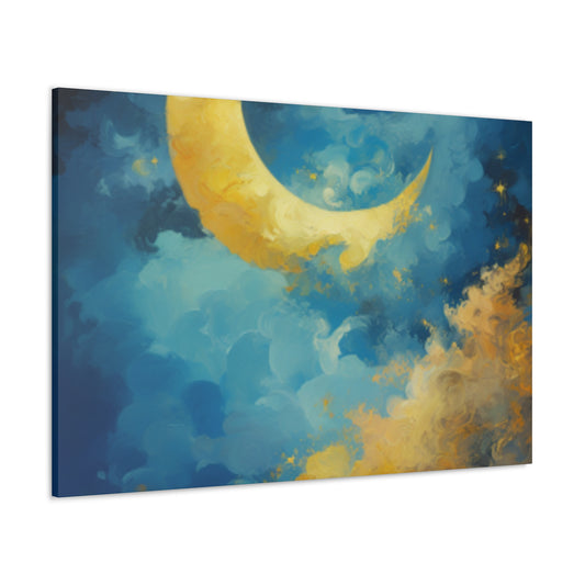 Crescent Moon- Large Wall Art