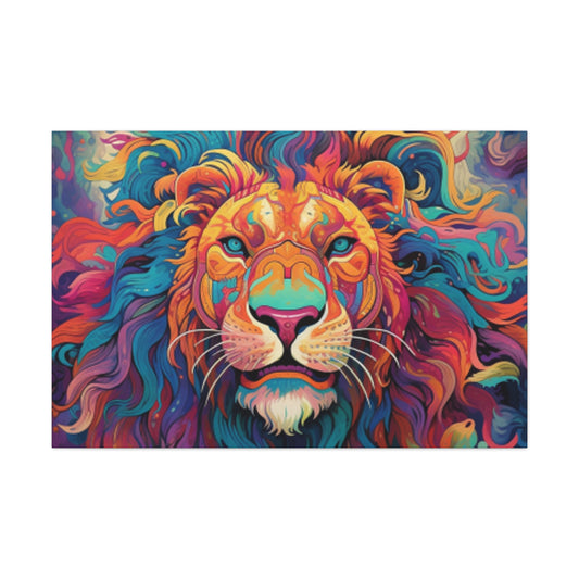 Majestic Dreamland Lion   - Large Wall Art