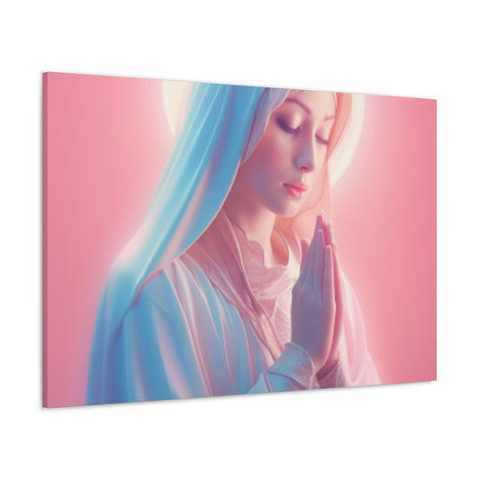 Precious Mother Mary In Prayer- Large Wall Art