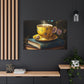 Tea Time With Butterfly Friends - Large Wall Art