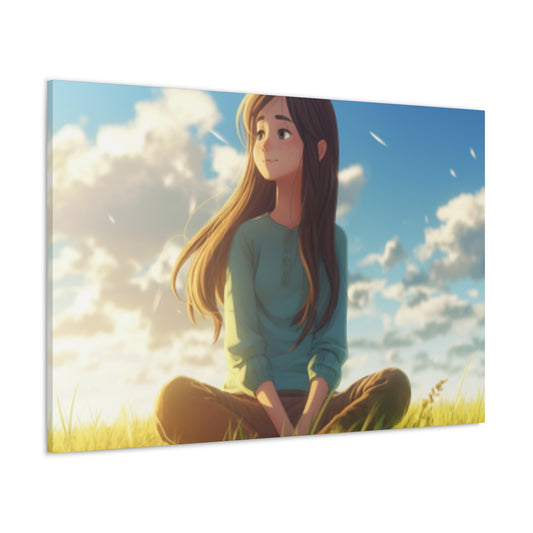 Sunshine And Grass- Large Wall Art