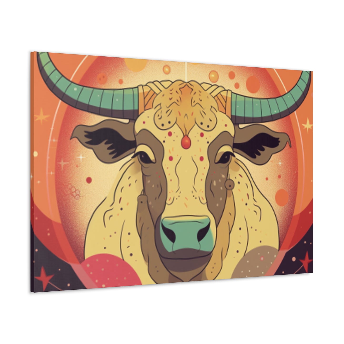 Sweet Taurus Lofi Style- Large Wall Art